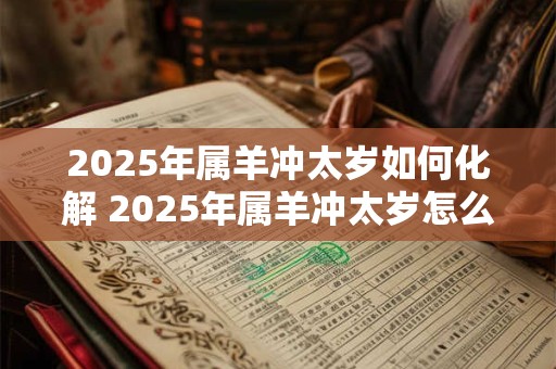 2025年属羊冲太岁如何化解 2025年属羊冲太岁怎么化解