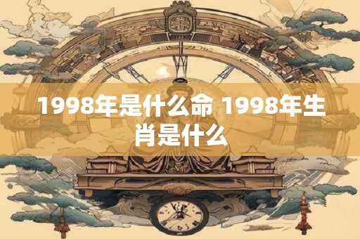 1998年是什么命 1998年生肖是什么