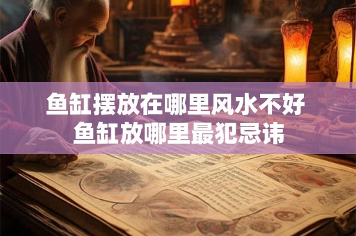 鱼缸摆放在哪里风水不好 鱼缸放哪里最犯忌讳