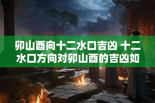 卯山酉向十二水口吉凶 十二水口方向对卯山酉的吉凶如何