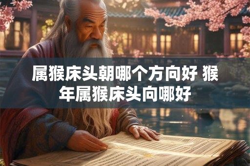 属猴床头朝哪个方向好 猴年属猴床头向哪好