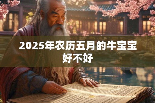 2025年农历五月的牛宝宝好不好