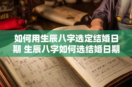 如何用生辰八字选定结婚日期 生辰八字如何选结婚日期