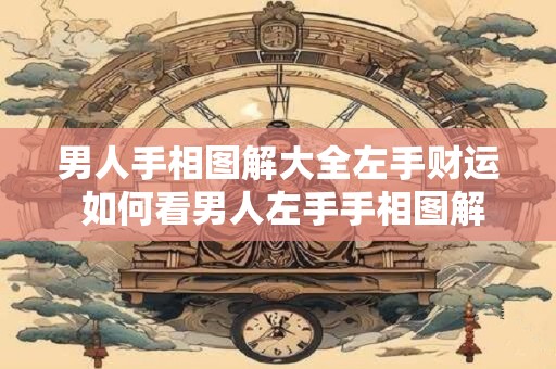 男人手相图解大全左手财运 如何看男人左手手相图解财运