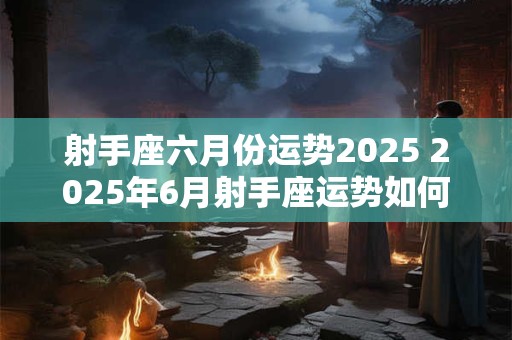 射手座六月份运势2025 2025年6月射手座运势如何