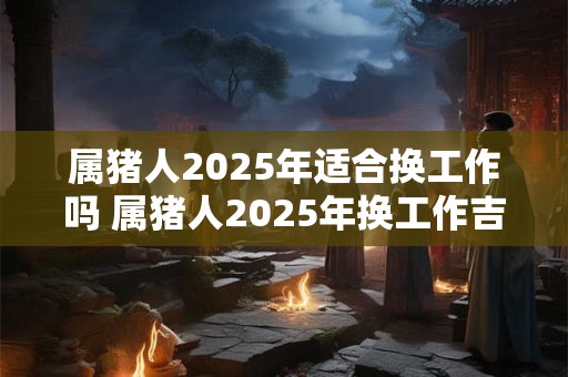 属猪人2025年适合换工作吗 属猪人2025年换工作吉利吗