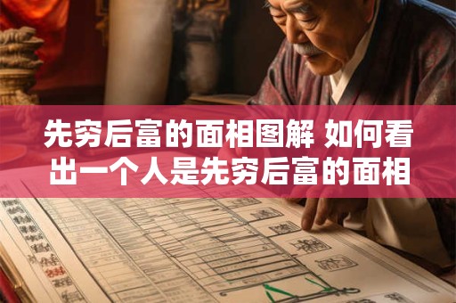 先穷后富的面相图解 如何看出一个人是先穷后富的面相