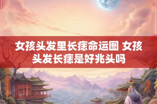 女孩头发里长痣命运图 女孩头发长痣是好兆头吗