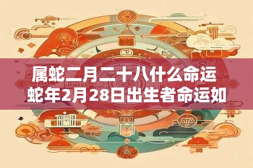 属蛇二月二十八什么命运 蛇年2月28日出生者命运如何