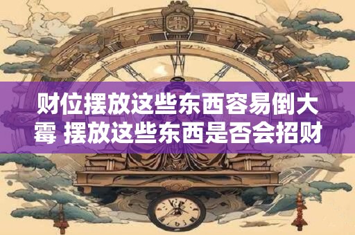 详细阅读:财位摆放这些东西容易倒大霉 摆放这些东西是否会招财反败 财位摆放这些东西容易倒大霉 摆放这些东西是否会招财反败