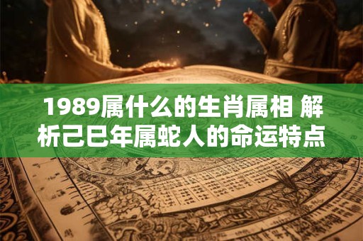 1989属什么的生肖属相 解析己巳年属蛇人的命运特点和本命佛