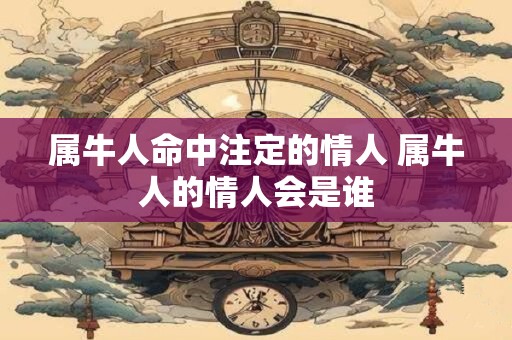 属牛人命中注定的情人 属牛人的情人会是谁