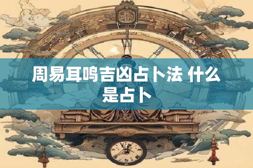 周易耳鸣吉凶占卜法 什么是占卜