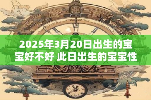 2026年3月20日出生的宝宝好不好 此日出生的宝宝性格