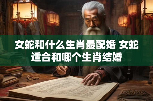 女蛇和什么生肖最配婚 女蛇适合和哪个生肖结婚