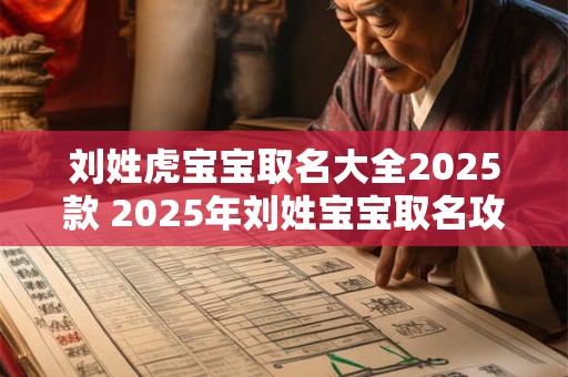 刘姓虎宝宝取名大全2025款 2025年刘姓宝宝取名攻略