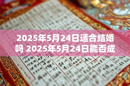 2025年5月24日适合结婚吗 2025年5月24日能否成婚