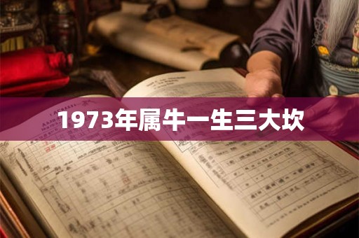 1973年属牛一生三大坎