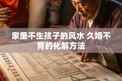 家里不生孩子的风水 久婚不育的化解方法