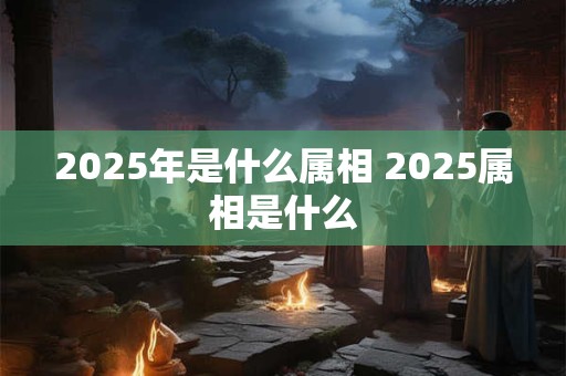 2025年是什么属相 2025属相是什么