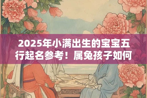 2026年小满出生的宝宝五行起名参考!属兔孩子如何取名 2026年小满出生的宝宝五行起名参考!属兔孩子如何取名