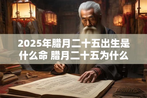 2025年腊月二十五出生是什么命 腊月二十五为什么做豆腐 2025年腊月二十五出生是什么命 腊月二十五为什么做豆腐