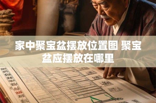家中聚宝盆摆放位置图 聚宝盆应摆放在哪里