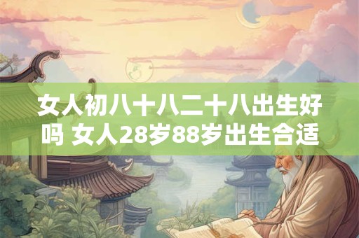女人初八十八二十八出生好吗 女人28岁88岁出生合适吗