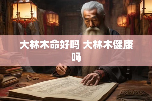 大林木命好吗 大林木健康吗