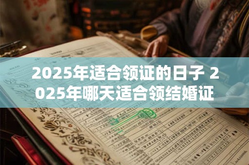 2025年适合领证的日子 2025年哪天适合领结婚证