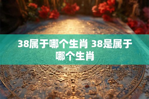 38属于哪个生肖 38是属于哪个生肖