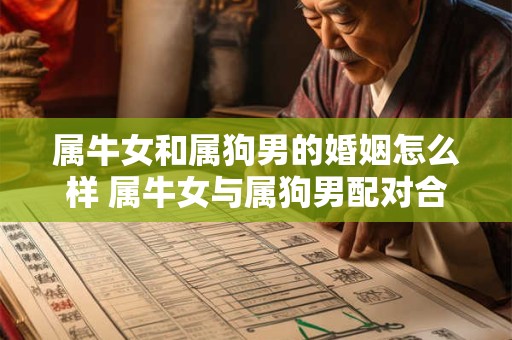 属牛女和属狗男的婚姻怎么样 属牛女与属狗男配对合适吗
