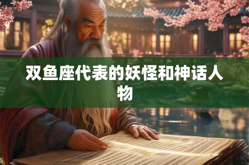 双鱼座代表的妖怪和神话人物