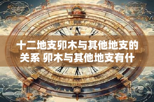 十二地支卯木与其他地支的关系 卯木与其他地支有什么关系