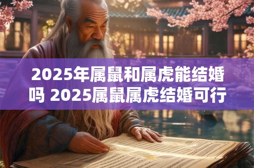 2025年属鼠和属虎能结婚吗 2025属鼠属虎结婚可行吗