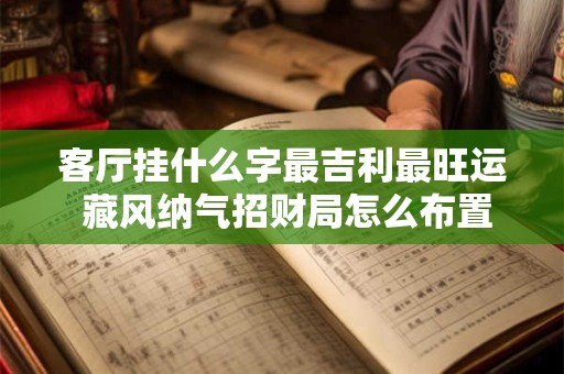 客厅挂什么字最吉利最旺运 藏风纳气招财局怎么布置 客厅挂什么字最吉利最旺运 藏风纳气招财局怎么布置