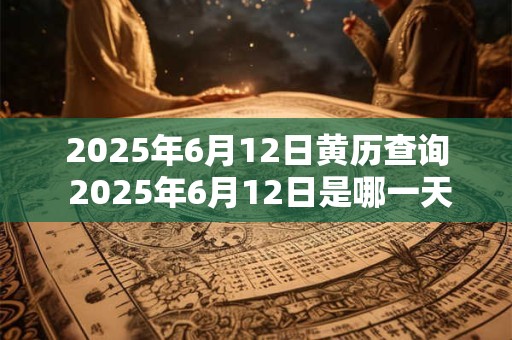 2025年6月12日黄历查询 2025年6月12日是哪一天