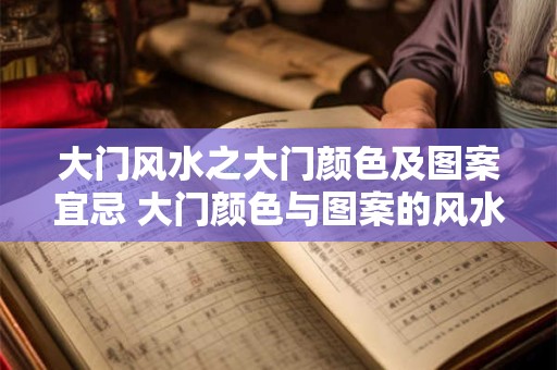 大门风水之大门颜色及图案宜忌 大门颜色与图案的风水宜忌