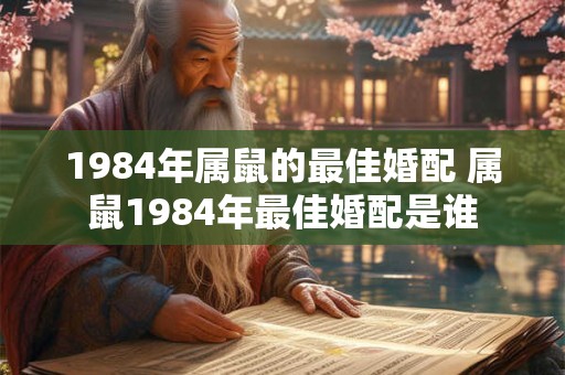 1984年属鼠的最佳婚配 属鼠1984年最佳婚配是谁