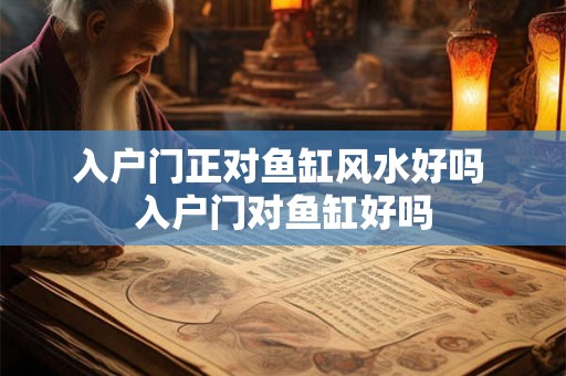 入户门正对鱼缸风水好吗 入户门对鱼缸好吗