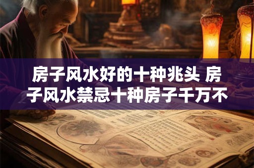房子风水好的十种兆头 房子风水禁忌十种房子千万不能买