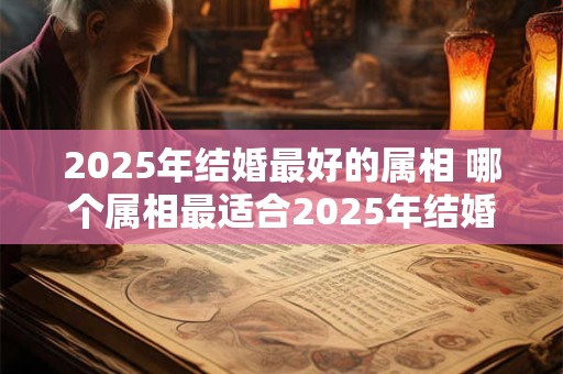 2025年结婚最好的属相 哪个属相最适合2025年结婚