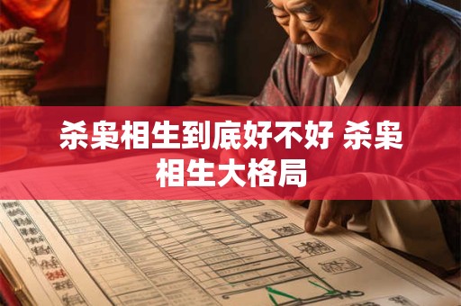 杀枭相生到底好不好 杀枭相生大格局