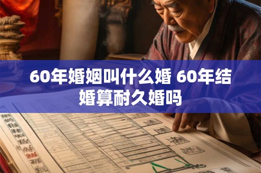 60年婚姻叫什么婚 60年结婚算耐久婚吗