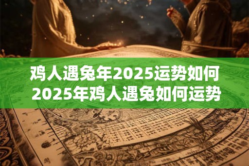 鸡人遇兔年2025运势如何 2025年鸡人遇兔如何运势