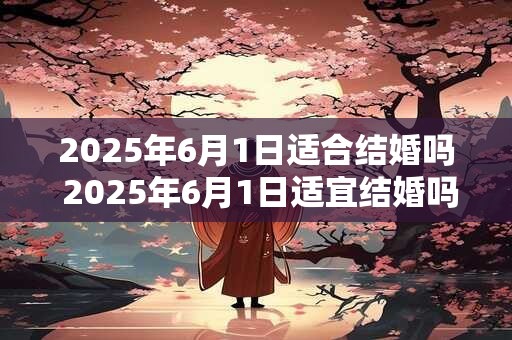 2025年6月1日适合结婚吗 2025年6月1日适宜结婚吗