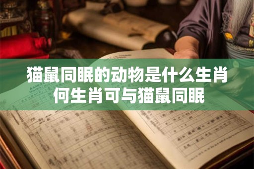 猫鼠同眠的动物是什么生肖 何生肖可与猫鼠同眠