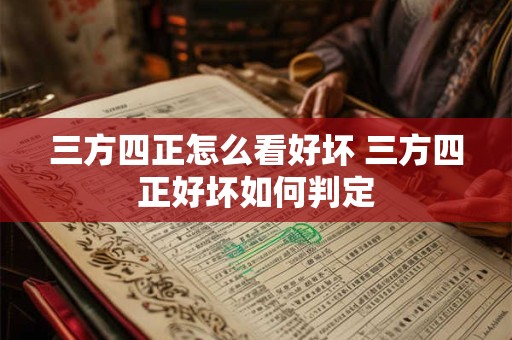 三方四正怎么看好坏 三方四正好坏如何判定