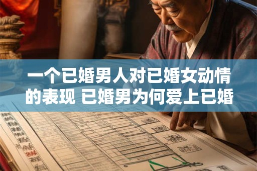 一个已婚男人对已婚女动情的表现 已婚男为何爱上已婚女