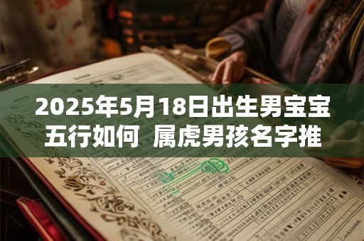2025年5月18日出生男宝宝五行如何  属虎男孩名字推荐